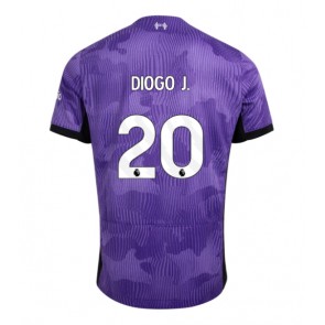 Lacne Muži Futbalové dres Liverpool Diogo Jota #20 2023-24 Krátky Rukáv - Tretina
